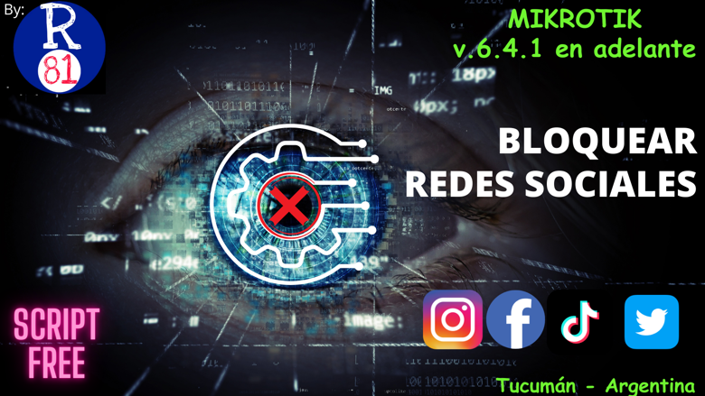 Bloqueo de Redes Sociales - SIN Layer 7 - Script Gratuito